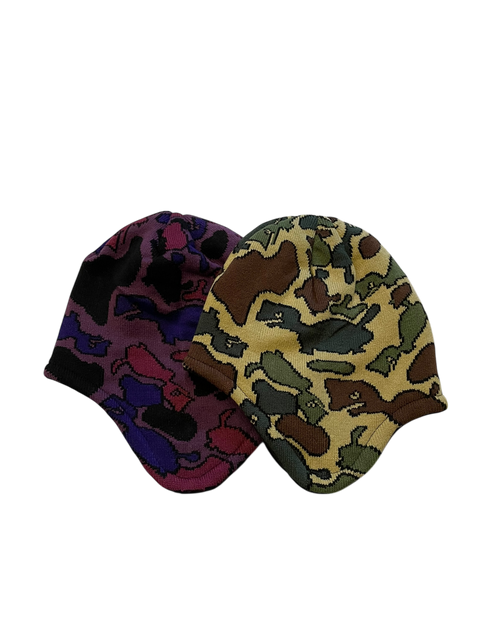 Smooth Tortoise Camo Ear Flap Beanie 2026 (Multiple Color Options)