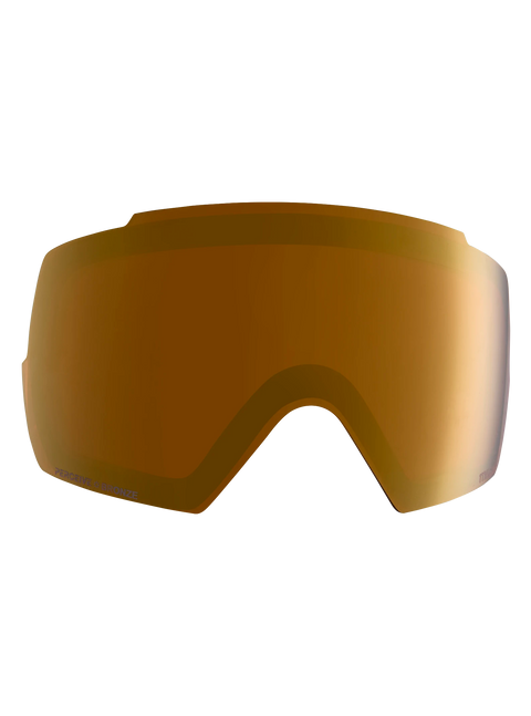 Anon M5S replacement goggle lens in Perceive bronze gold mirrored tint