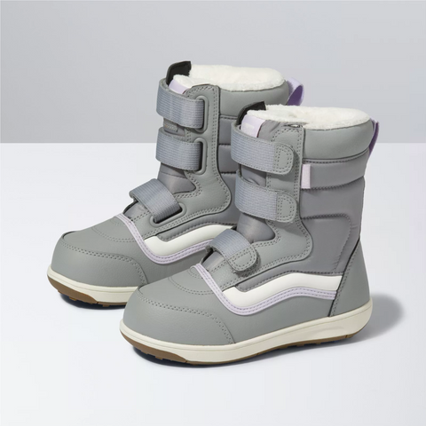 Vans Youth Snow-Cruiser Velcro MTE Boots (Gray/Orchid Size 2 Only!)